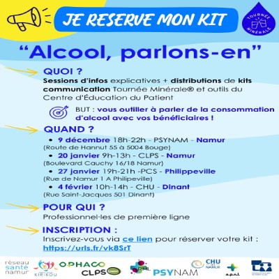 Diffusion kits "Alcool parlons-en" 