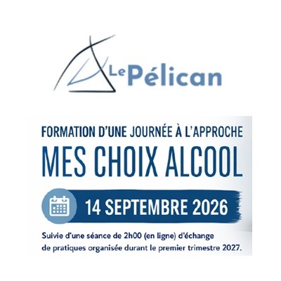 ASBL Pélican - Formation "Mes Choix Alcool" | le 14 septembre à Bruxelles