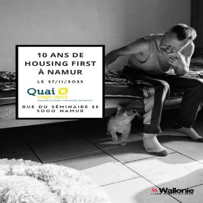 Le RSUN fête les 10 de Housing First à Namur ! - 27 novembre 2025 - Quai 22