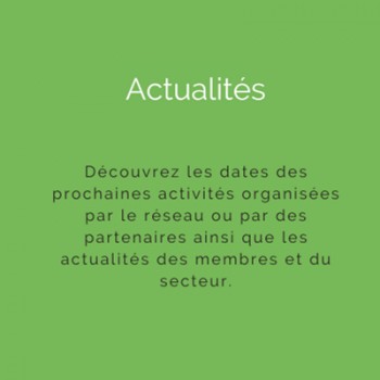 Actualités