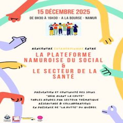 Rencontre plénière extraordinaire de la PNS - 15 décembre 2025 - La Bourse (Namur)