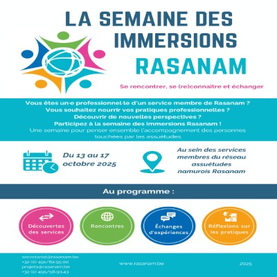 Semaine des immersions RASANAM 2025 - 13 au 17 octobre 2025